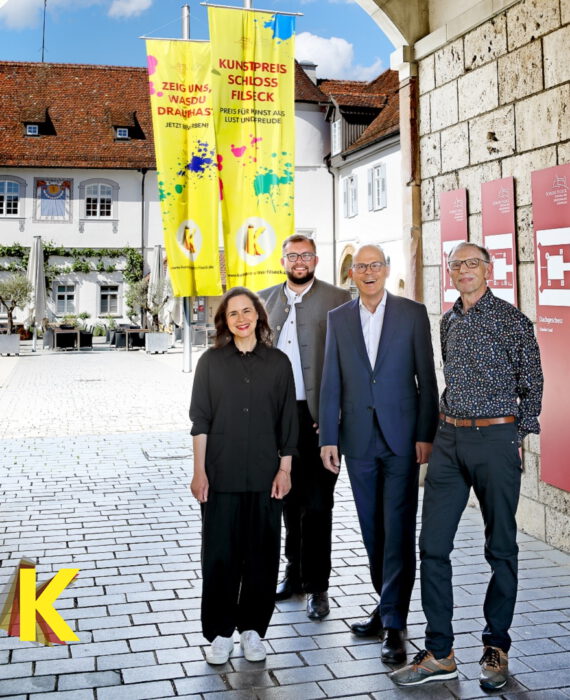 Unsere Jury (v.l.n.r): Dr. Melanie Ardjah, Alex Maier, Dr. Hariolf Teufel, Reiner Ruf und (nicht im Bild) Dr. Tobias Wall.