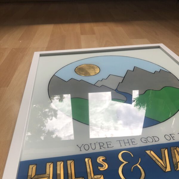 Bewerbung Nr. 2022-75 Wettbewerbsarbeit: "Hills & Valleys" von Angela Luther