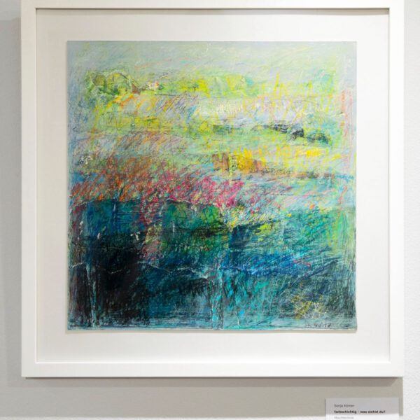 Bewerbung Nr. 2022-89 Wettbewerbsarbeit: "farbschichtig – was siehtst du?" von Sonja Körner